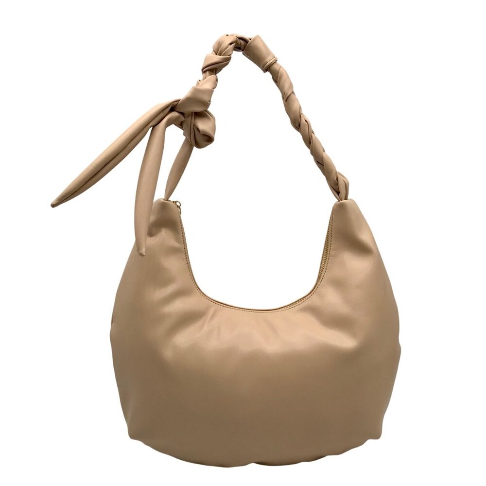 Urban Expressions Natural Knotted Shoulder Bag